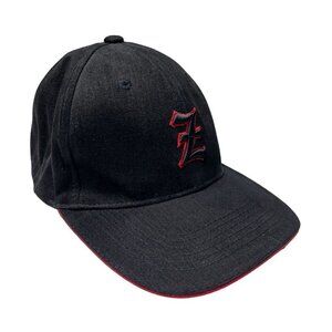 Z‎ Custom Embroidered Hat Adults Strap Back Black Red Adjustable Cap OSFA